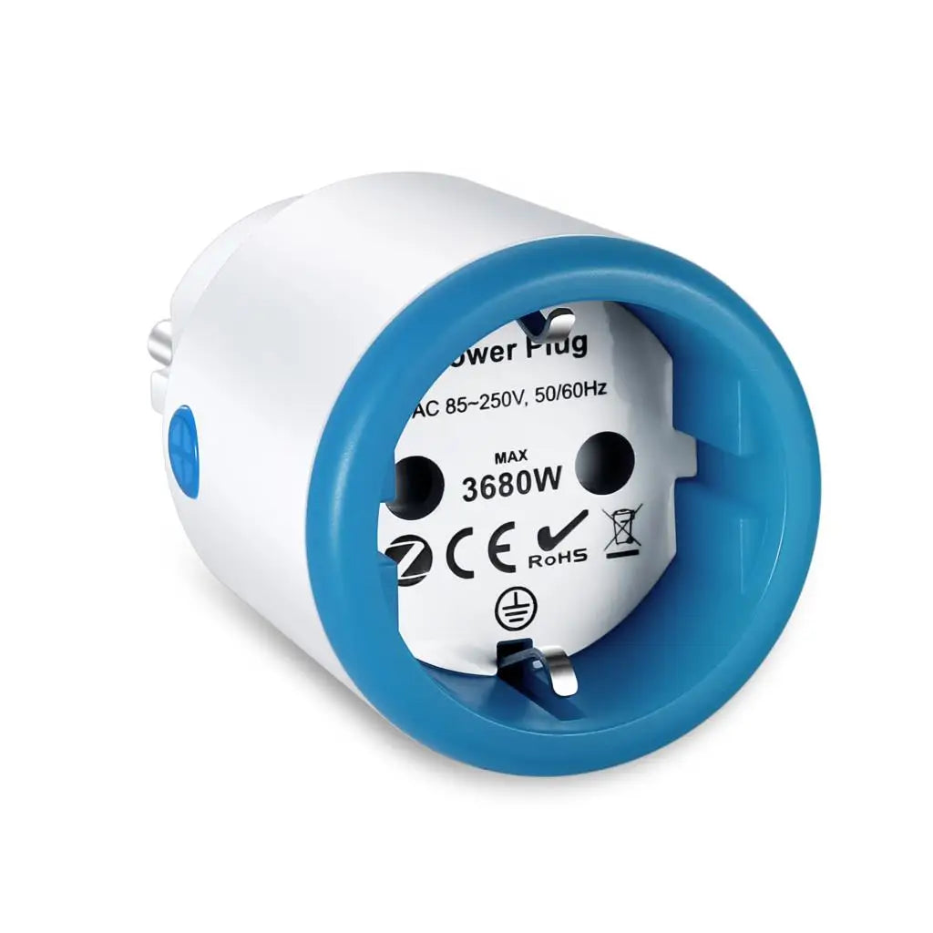 Tuya Zigbee Smart Plug EU – 16A Socket with Energy Monitoring & Voice Control