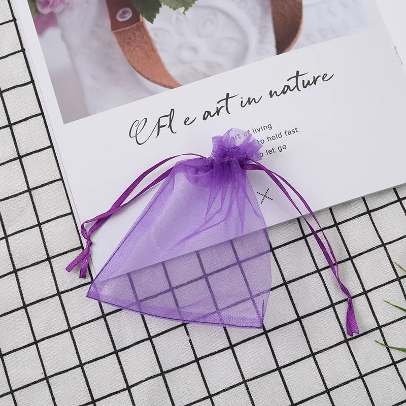 Reusable Fruit Protection Netting Bags with Drawstring (50/100 pcs)