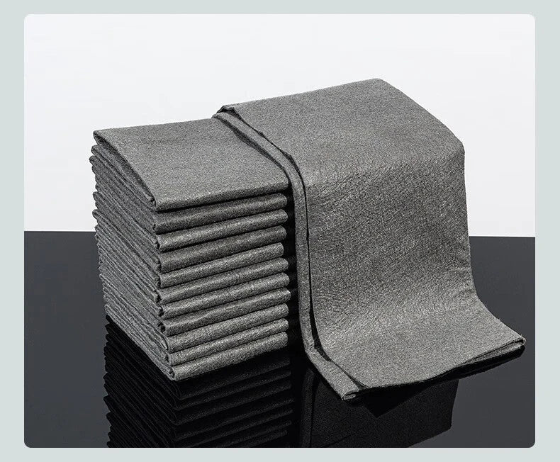 Thickened Microfiber Magic Cleaning Cloth – Lint-Free Towel for Glass, Kitchen, Car