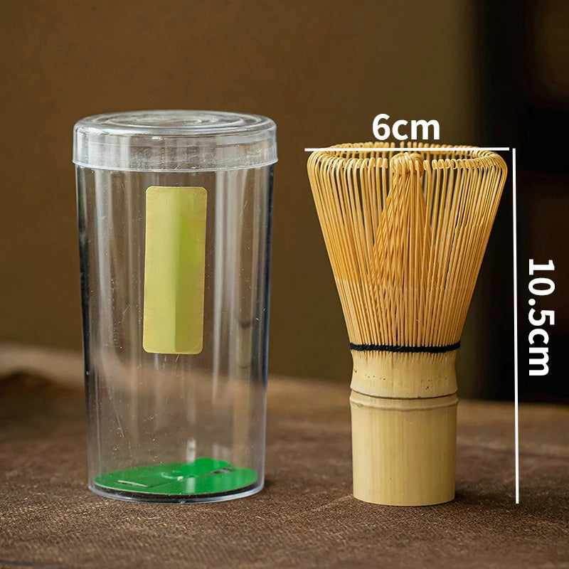 Japanese Matcha Tea Set with Bamboo Whisk & Scoop