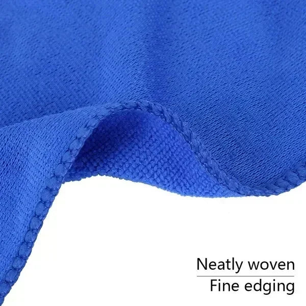 1–20Pcs Microfiber Cleaning Towels – Car Wash, Drying & Polishing Cloths