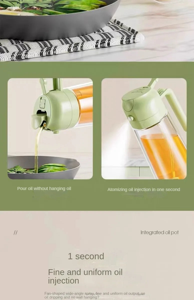 2-in-1 Kitchen Oil Sprayer & Dispenser