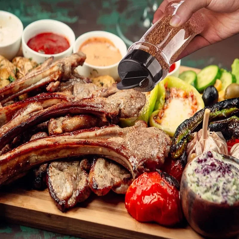 Clear Plastic Spice Shakers (10/1 PCS)