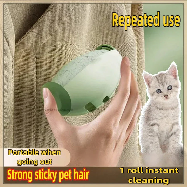 Washable Lint & Pet Hair Remover Roller – Reusable Sticky Brush for Clothes & Furniture