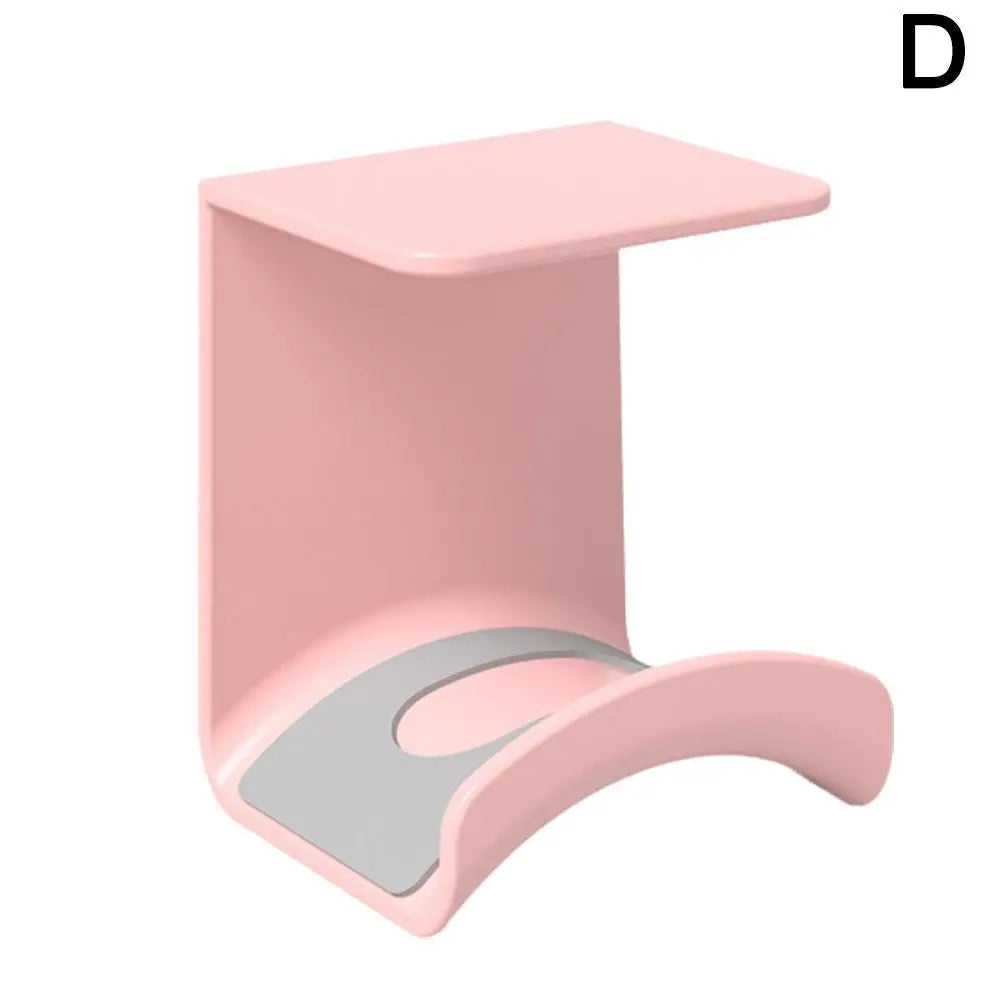 Universal Adhesive Plastic Headphone Wall & Desk Mount