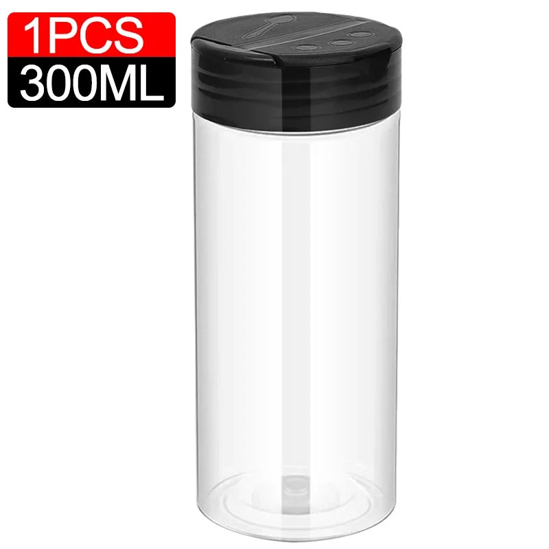Clear Plastic Spice Shakers (10/1 PCS)