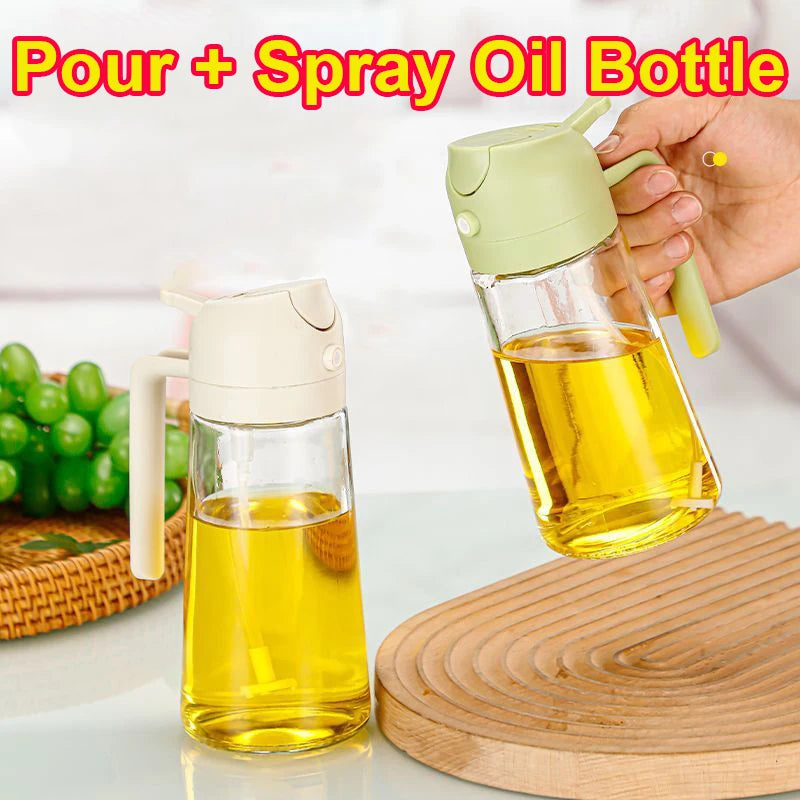 2-in-1 Kitchen Oil Sprayer & Dispenser