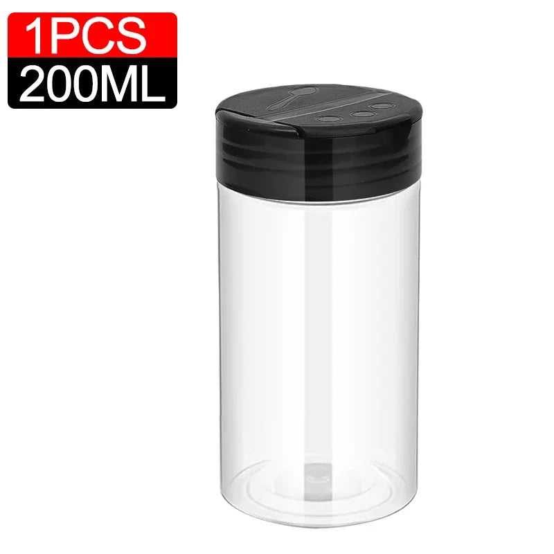 Clear Plastic Spice Shakers (10/1 PCS)