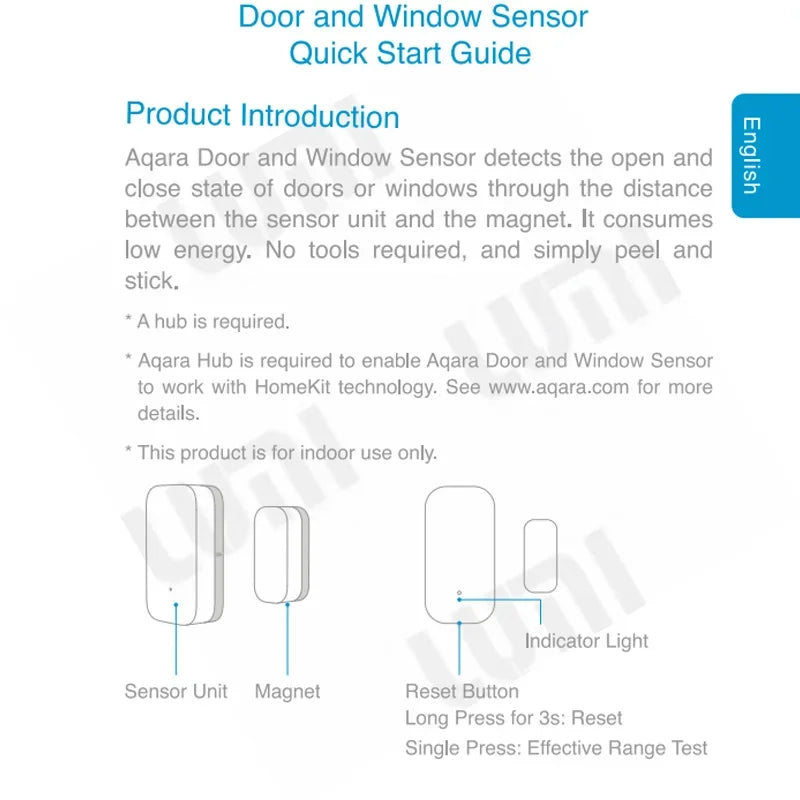 Aqara Zigbee Door & Window Sensor – Smart Wireless Detector for HomeKit & Mijia