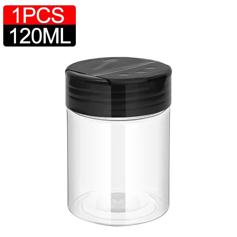 Clear Plastic Spice Shakers (10/1 PCS)