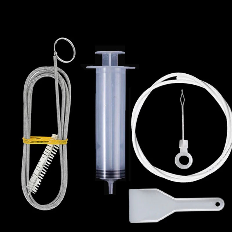 5-Piece Fridge Drain Cleaning Brush Set – Clog Remover & Outlet Cleaner