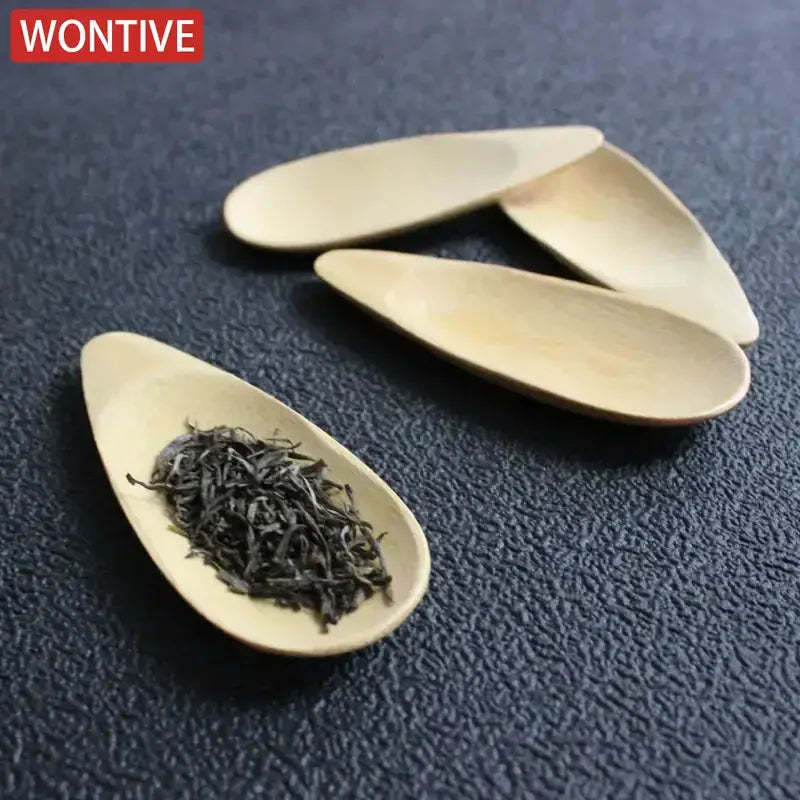 Bamboo Tea Scoops Set (1-3 pcs) for Kung Fu Tea