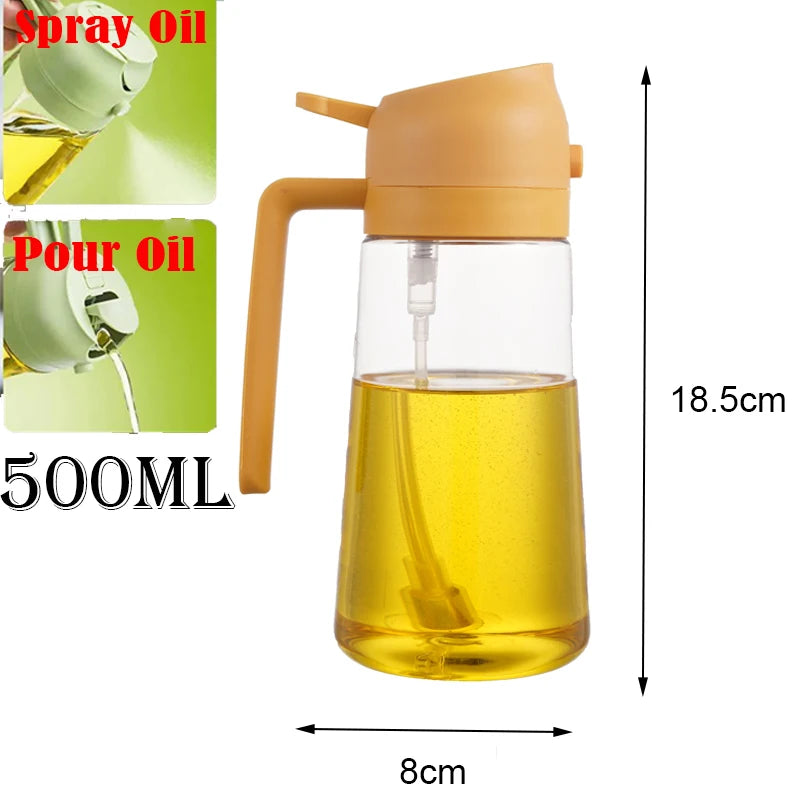 2-in-1 Kitchen Oil Sprayer & Dispenser