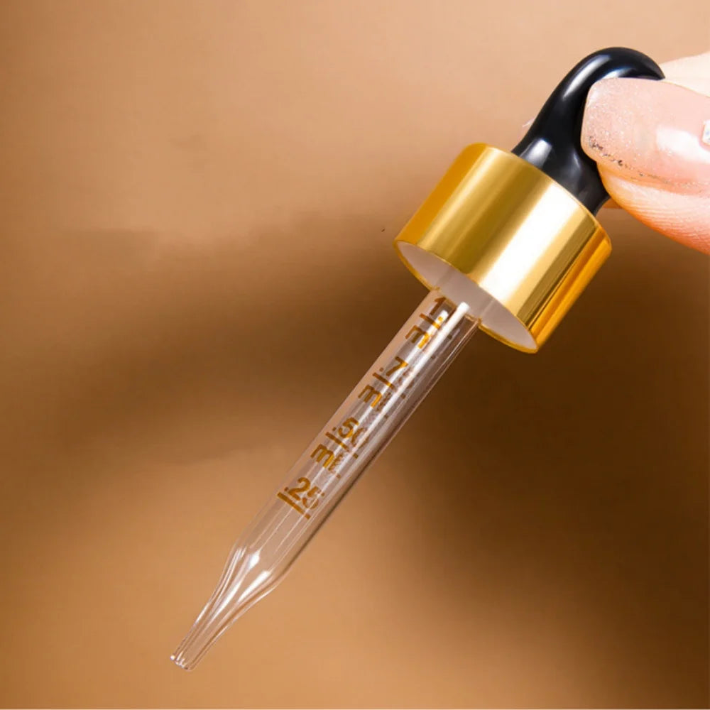 Amber Glass Dropper Bottles – 5ml to 100ml Refillable Set