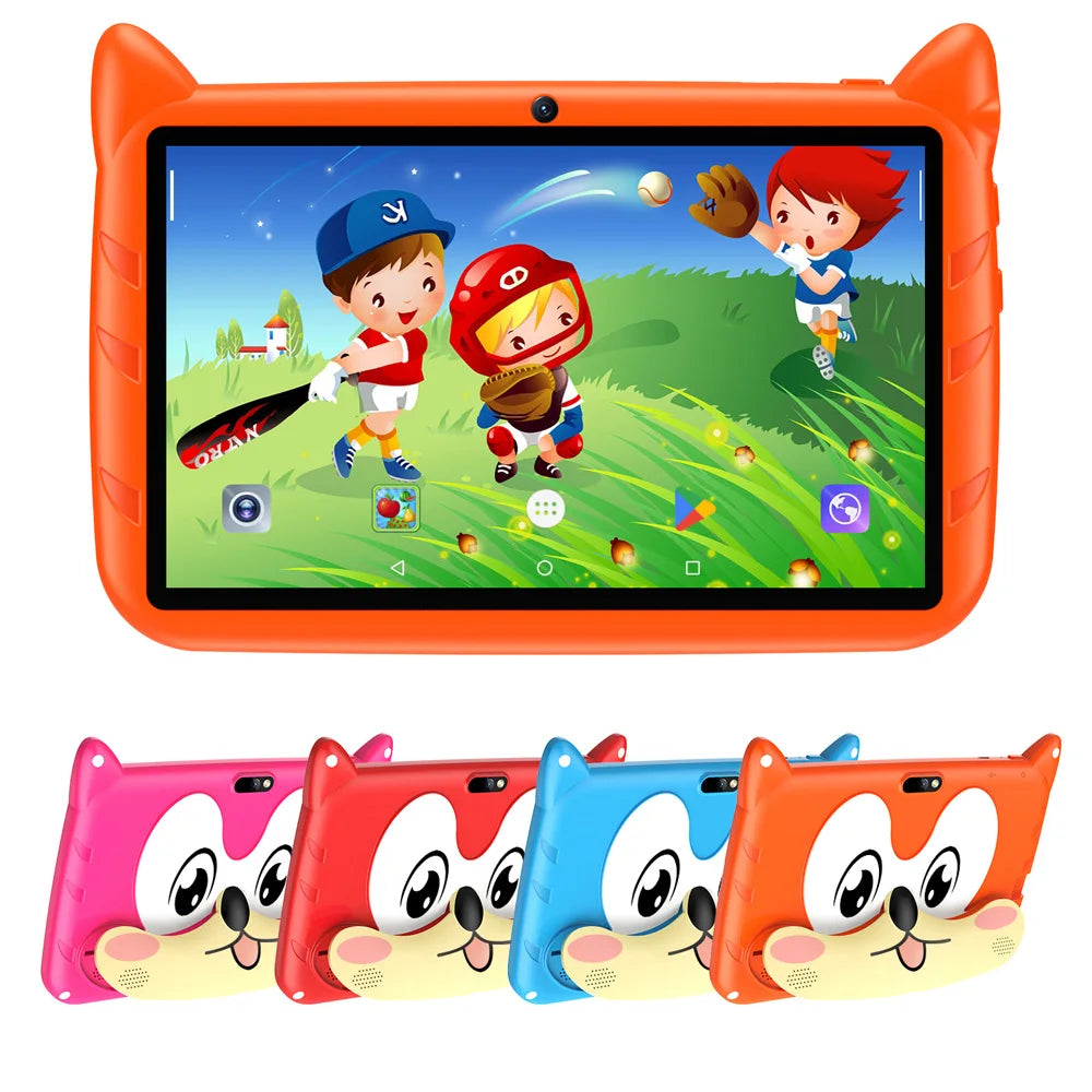 BDF 7" Kids Tablet – Android 13, 4GB+64GB, WiFi, Parental Control, Educational Gift