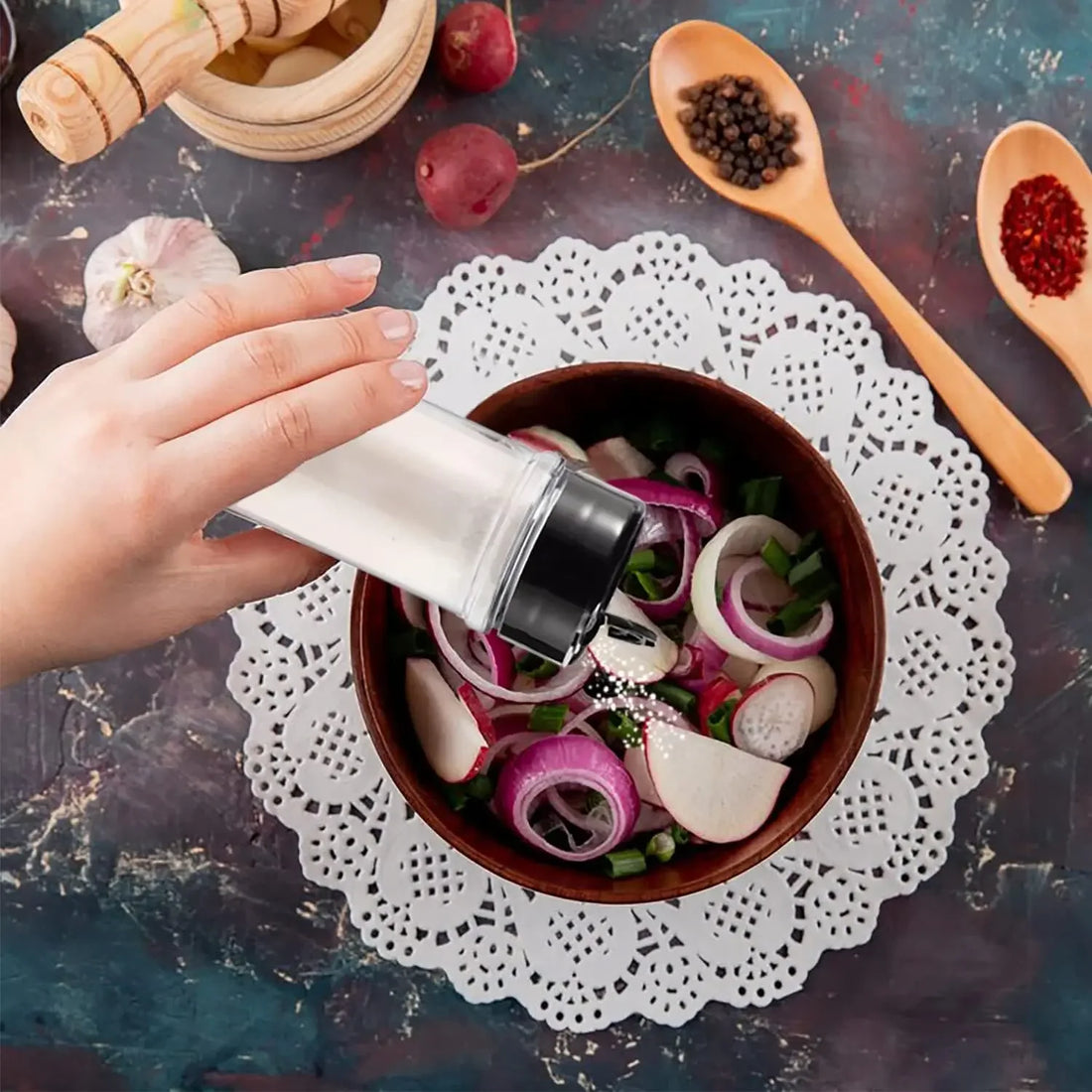 Clear Plastic Spice Shakers (10/1 PCS)