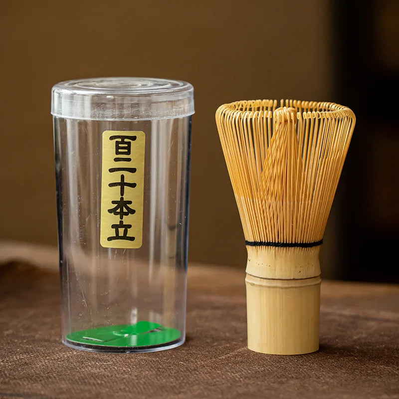 Japanese Matcha Tea Set with Bamboo Whisk & Scoop