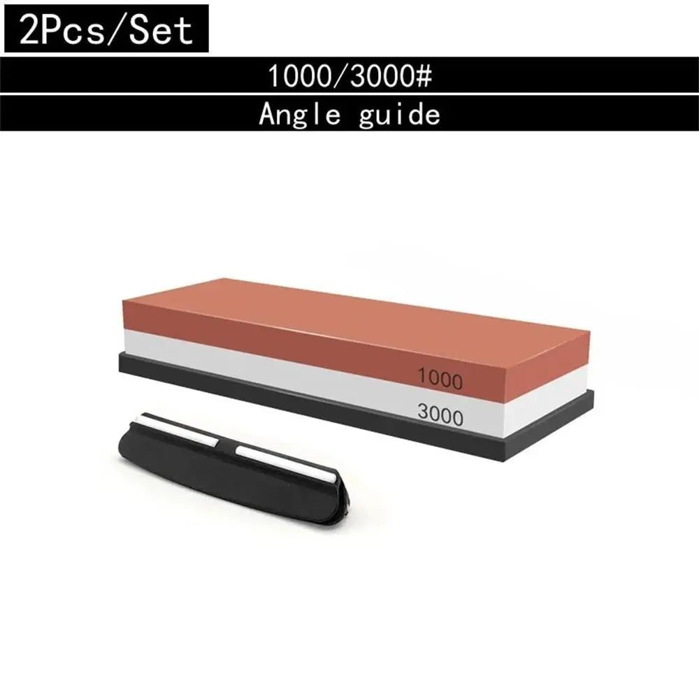 3-in-1 Professional Double-Sided Whetstone Sharpener
