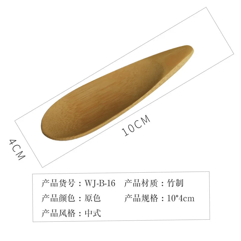 Bamboo Tea Scoops Set (1-3 pcs) for Kung Fu Tea