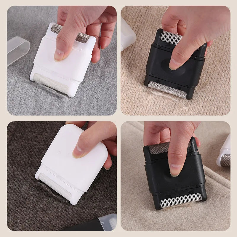 Mini Manual Lint Remover – Portable Fuzz & Hair Trimmer for Clothes