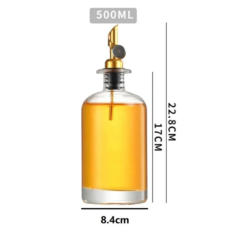 Glass Olive Oil & Vinegar Dispenser Bottle – 1PC