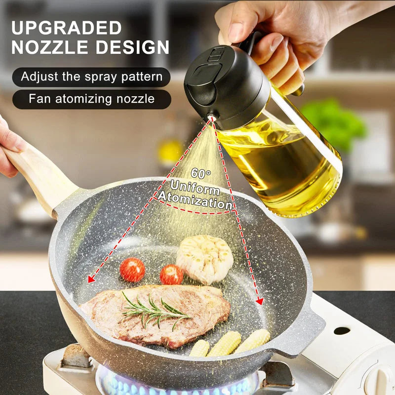 2-in-1 Kitchen Oil Sprayer & Dispenser