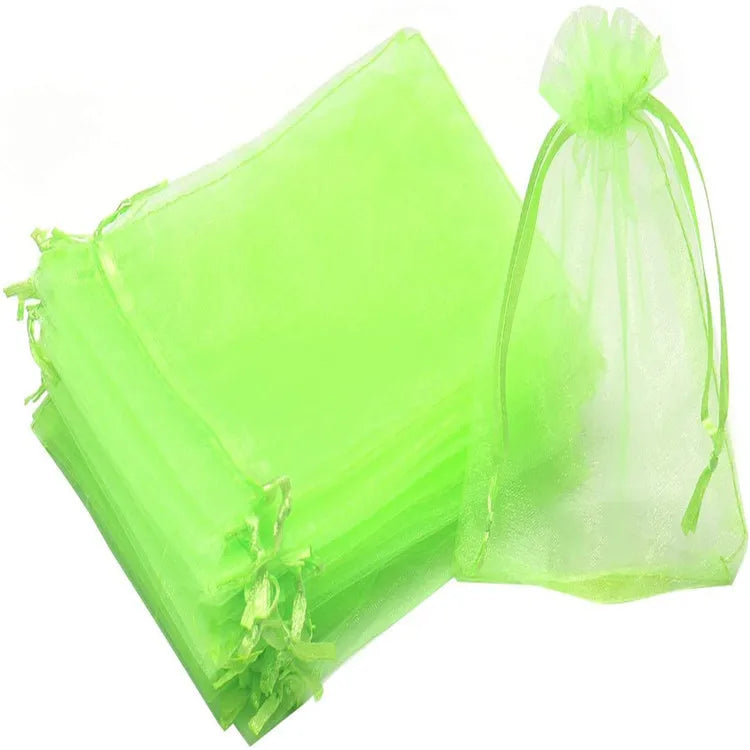 Reusable Fruit Protection Netting Bags with Drawstring (50/100 pcs)