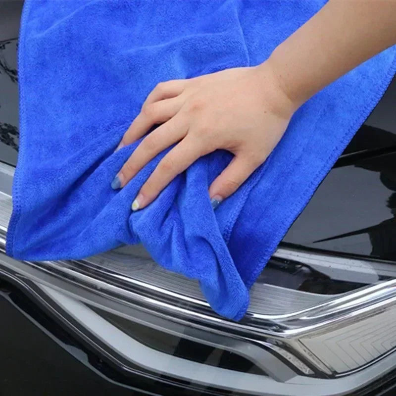 1–20Pcs Microfiber Cleaning Towels – Car Wash, Drying & Polishing Cloths