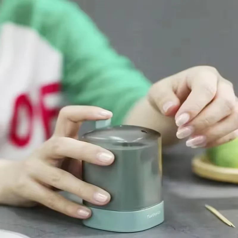 Automatic Pop-up Toothpick Holder